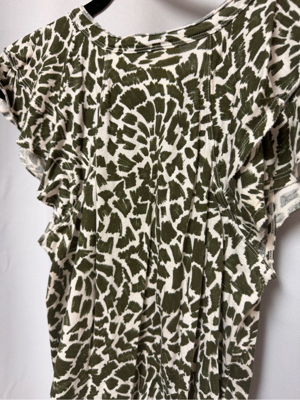 Maeve Catie Ruffle-Sleeved Tee - Picture 6 of 6
